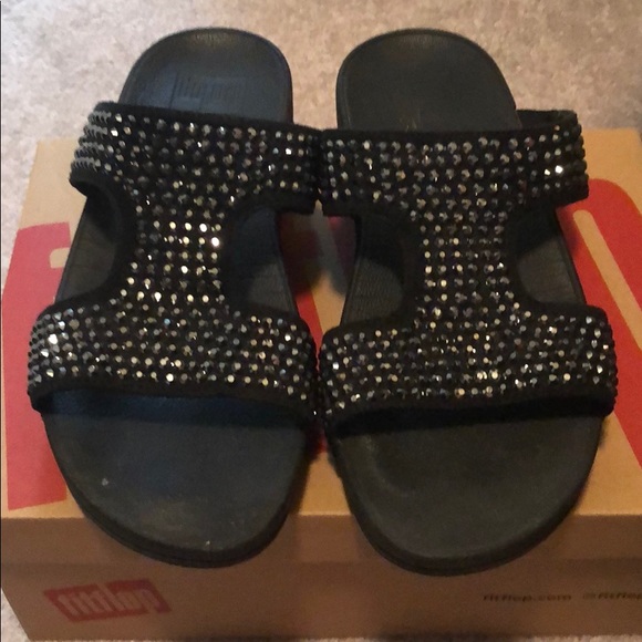 Fitflop Shoes - Crystal flip-flops
